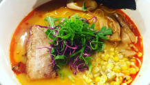 Miso pork ramen at 1981 Ramen Bar