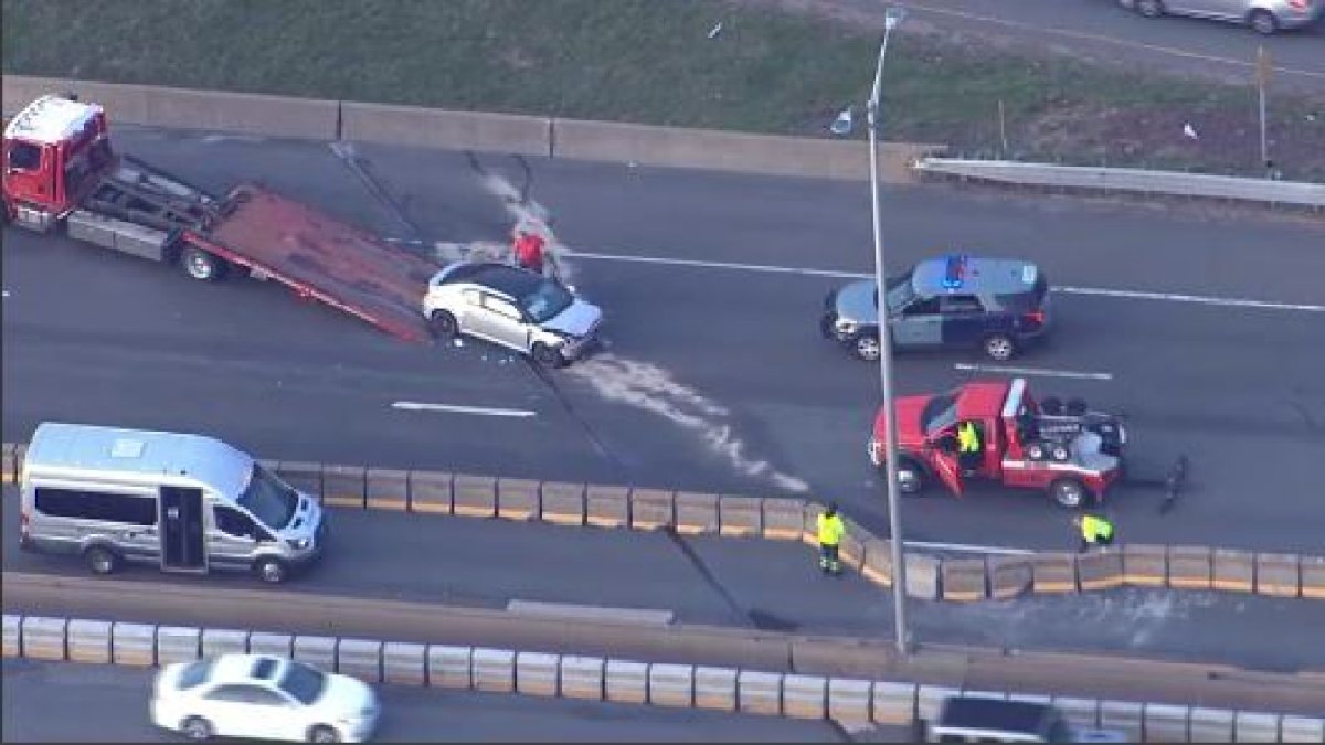 Crash in Quincy Causes Delays on I93 NBC Boston