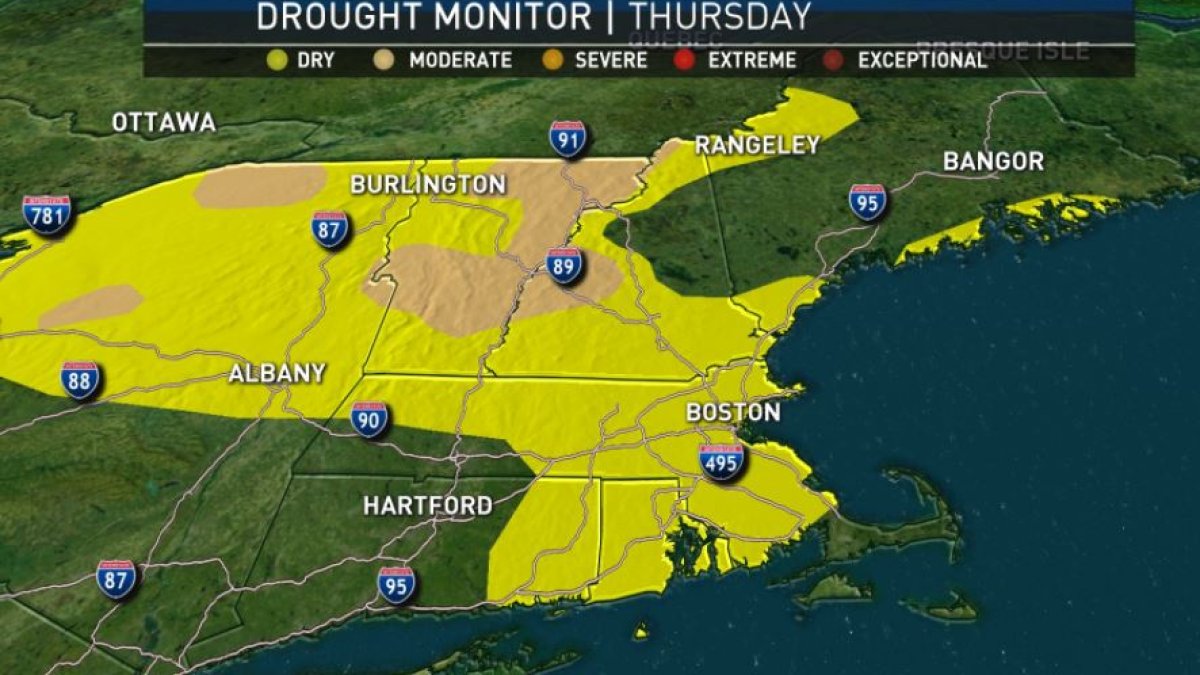 Dry, Mild Pattern Continues in New England – NBC Boston
