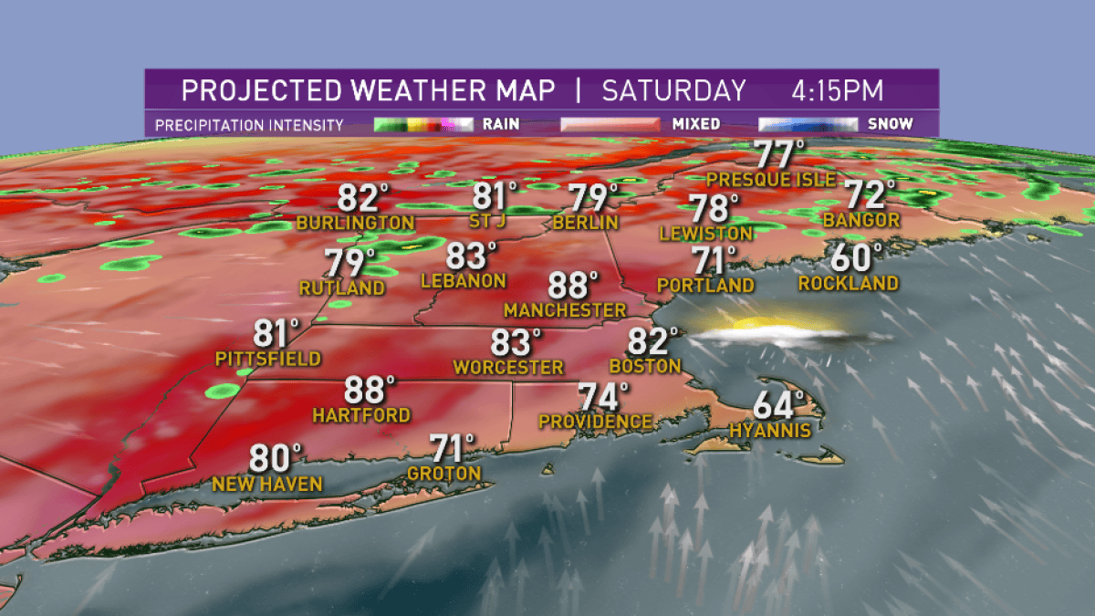 More Clouds Than Sun Saturday, But Day Warms Up Quickly – NBC Boston