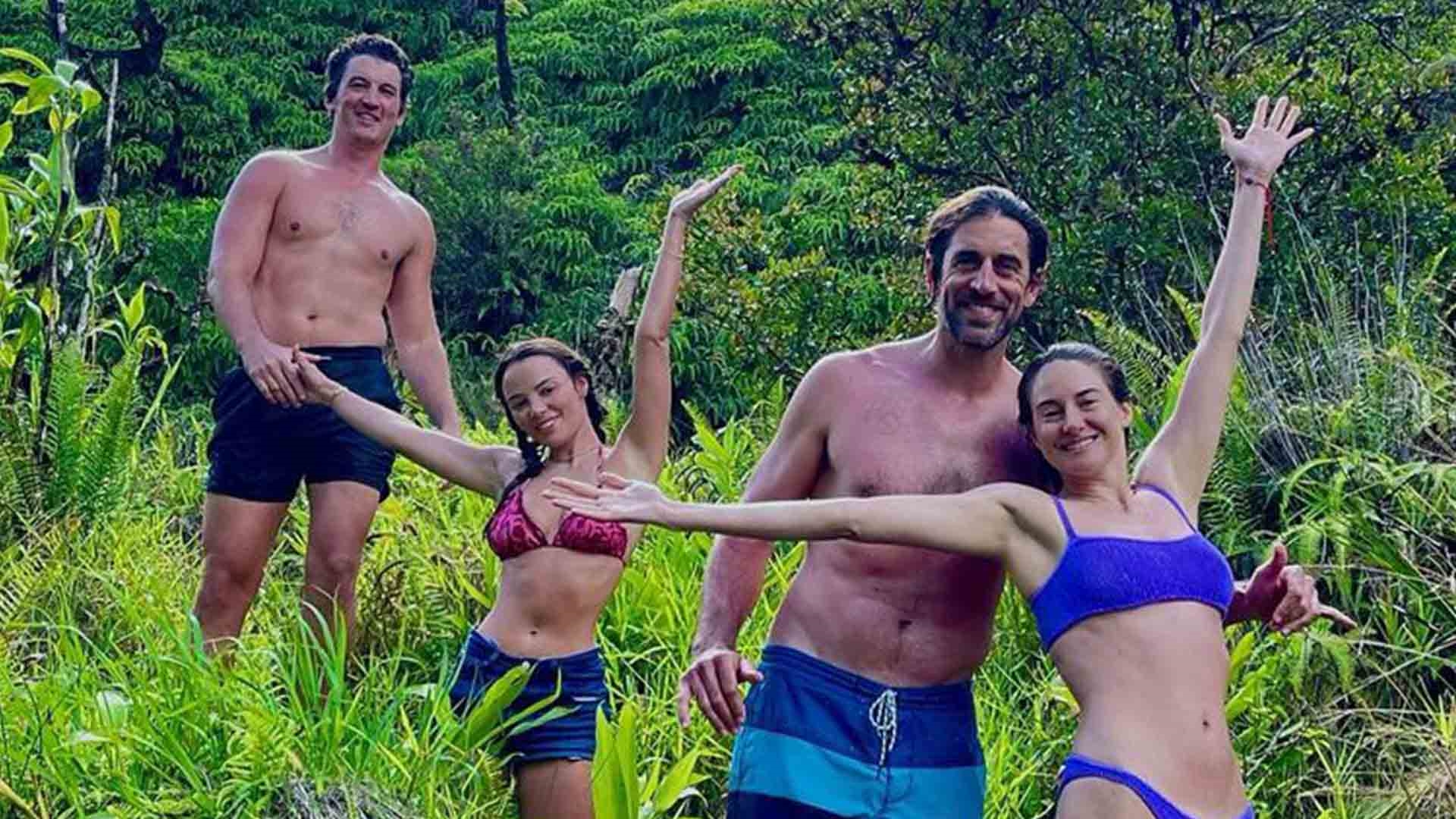 Shailene Woodley and Aaron Rodgers Amazing Hawaii Vacation image