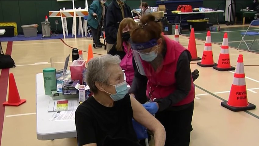 Gov. Baker Says 4 Mass Vaccination Sites Shutting Down Next Month