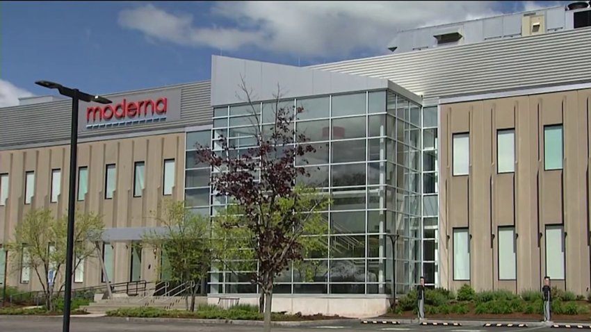Baker Tours Moderna's Norwood Facility, Talks Vaccine for Kids 12-15