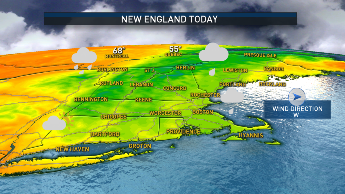 Cool, Rainy Memorial Day, Clouds Could Break This Afternoon NBC Boston
