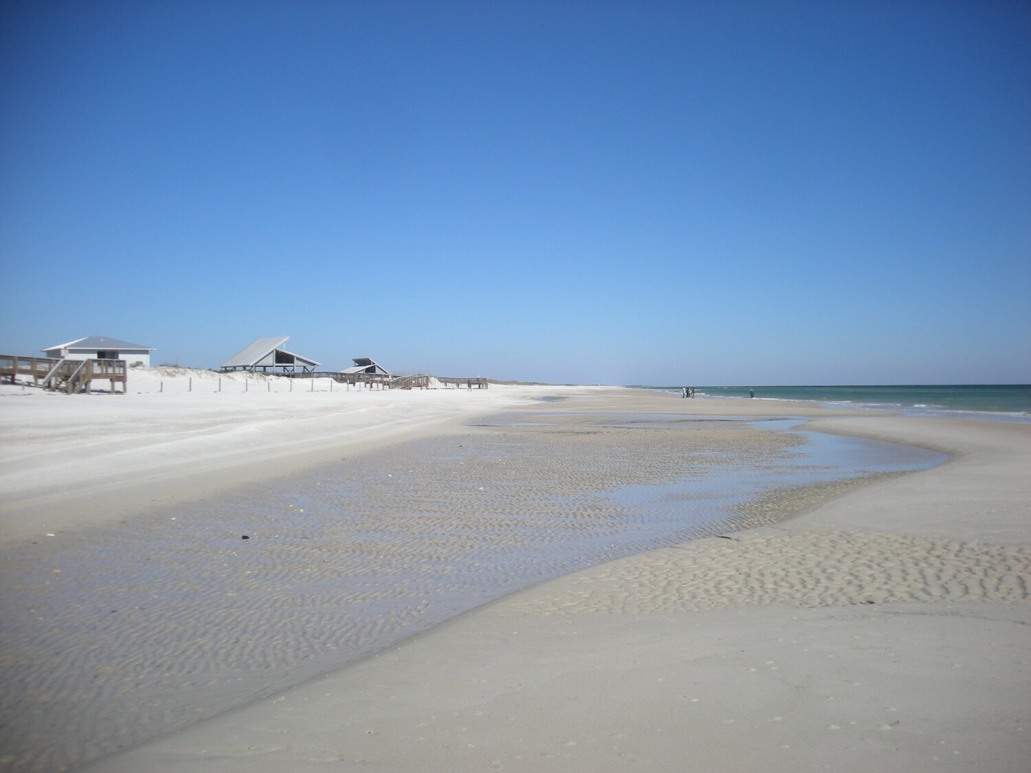The beach at St. George Island State Park, Florida Pandhandle, has been awarded the No. 4 ranking by Dr. Beach. While St. George Island suffered a big hit in 2018 by Hurricane Michael, the area has substantially recovered, especially the sugary fine, white sand beach.