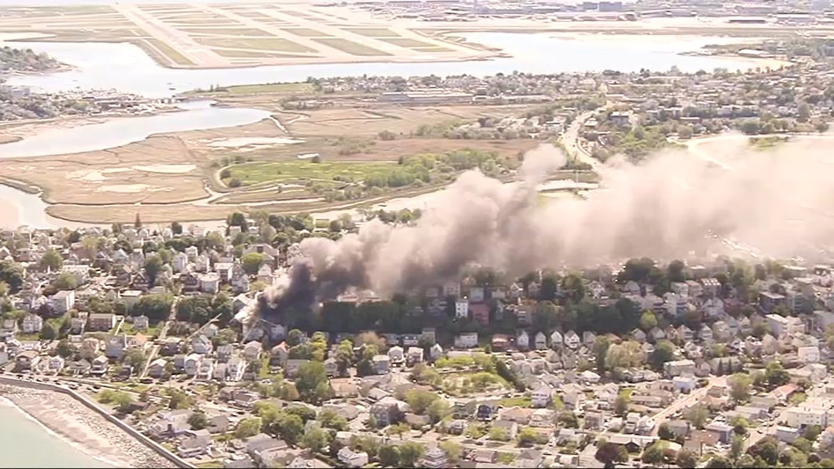 Firefighters Battle Major Fire in Revere NBC Boston