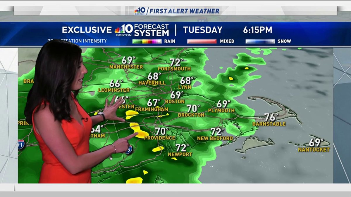 Weather Forecast: Hot and Humid Before Afternoon Storms – NBC Boston