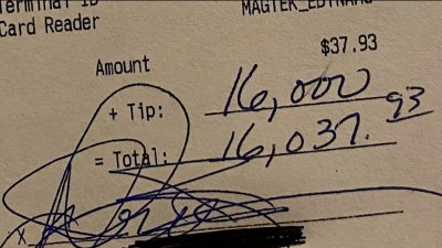 Customer Leaves $16,000 Tip at NH Restaurant