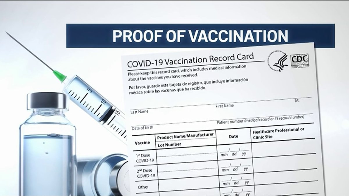 Could Vaccine Certification Credentials Go Digital? NBC Boston
