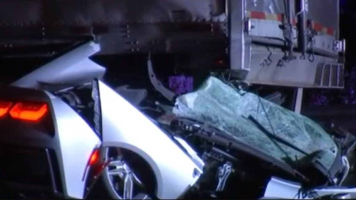 Corvette Driver Killed in Tractor-Trailer Crash on 495 – NBC Boston