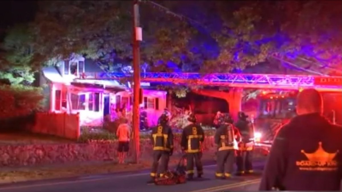 Dedham Firefighter Taken to Hospital – NBC Boston