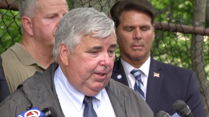 VIDEO: DA Gives Update on Braintree Shooting That Left 2 Officers Hurt, Suspect Dead