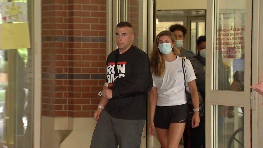 WATCH: Braintree Officer Matt Donoghue Released From Boston Medical Center