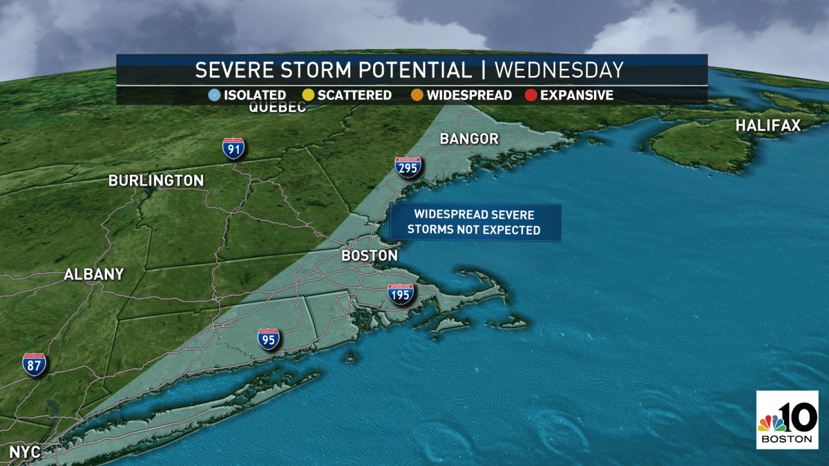 Afternoon Downpours, Thunderstorms to Clear for Cooler, Calm Weather ...