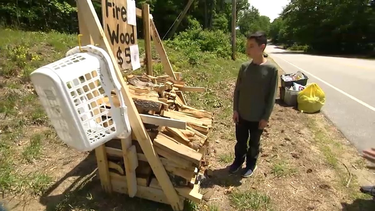 NH Community Comes Together to Support Teen After Theft of Firewood He Was Selling NBC Boston
