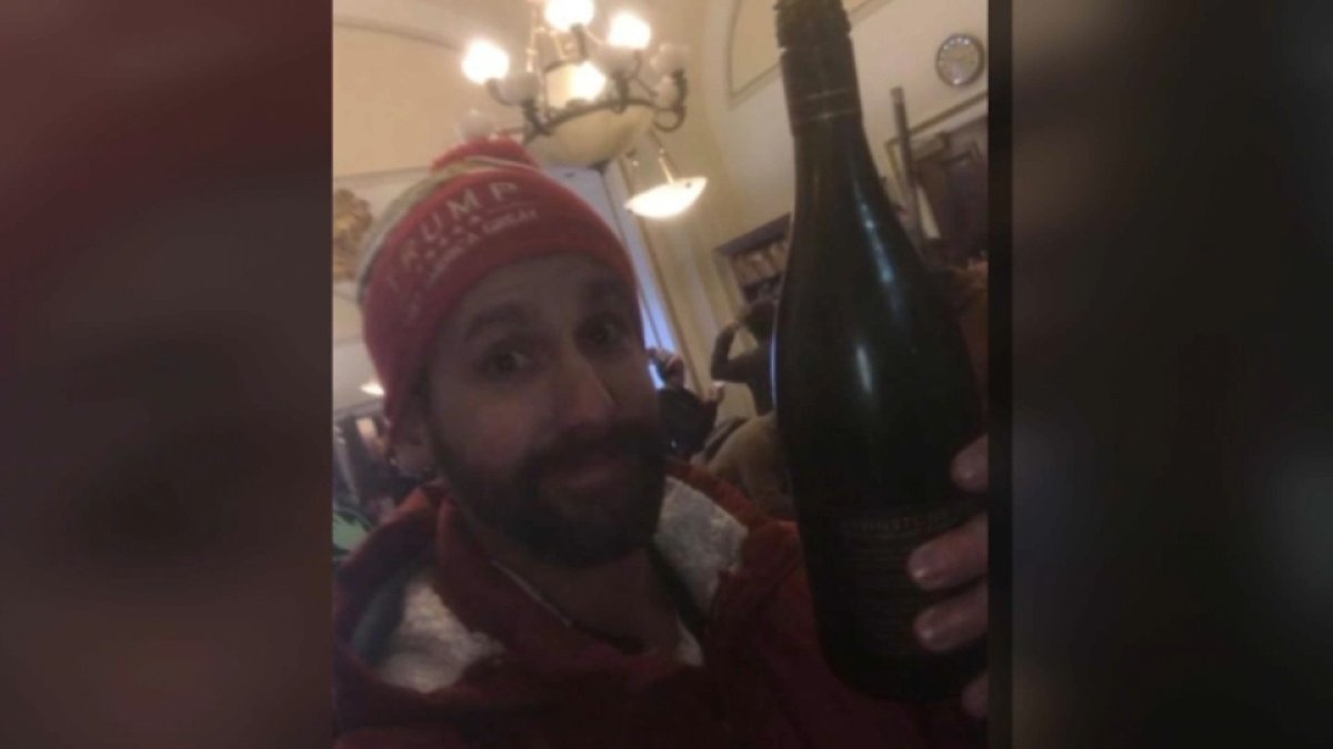 NH Man Who Drank Wine at Capitol Riot Running for Congress – NBC Boston