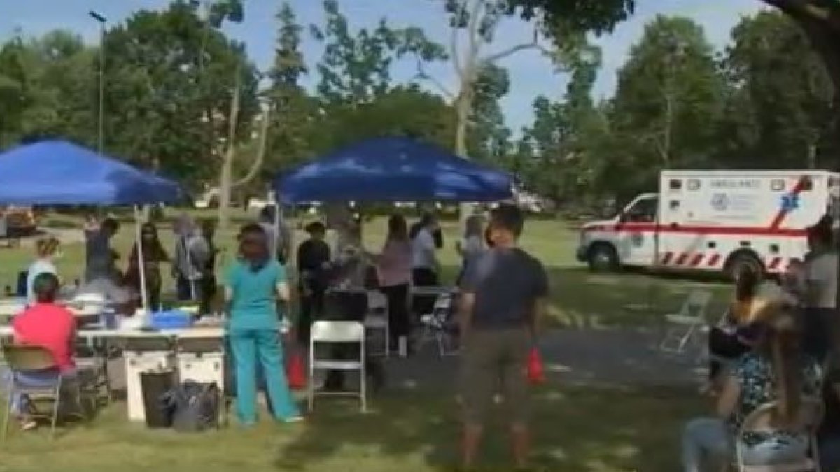 Lawrence Throws Vaccine Block Party NBC Boston