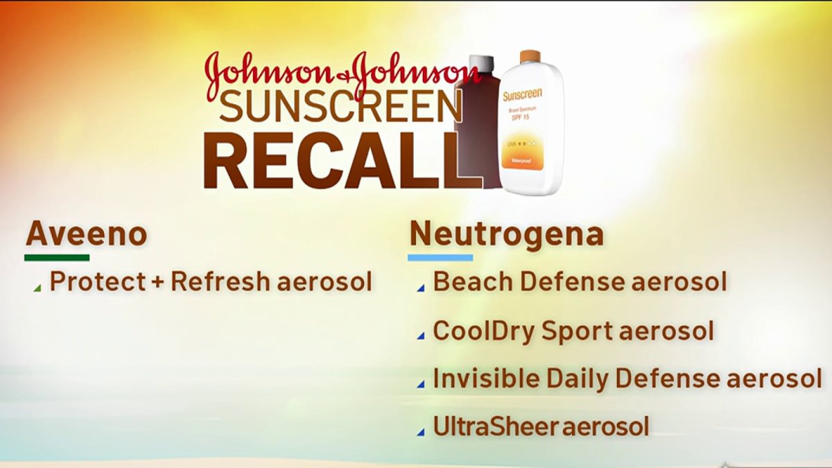 Sunscreen Recall Over CancerLinked Chemical What to Know NBC Boston