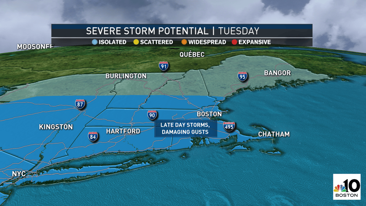 Heat, Humidity and Storms Set to Return – NBC Boston
