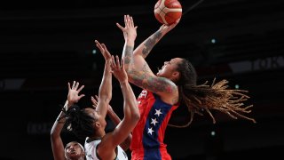 Team USA's Brittney Griner helped drive a comeback win over Nigeria