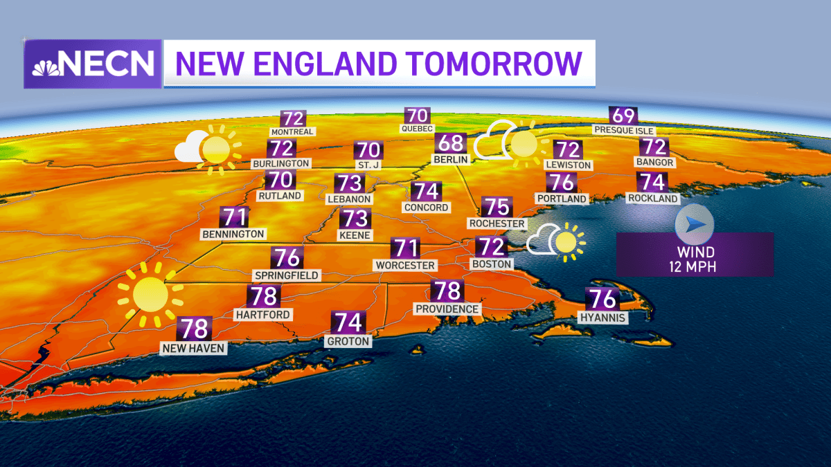 Wonderful Weather on Tap for the Weekend in New England – NBC Boston