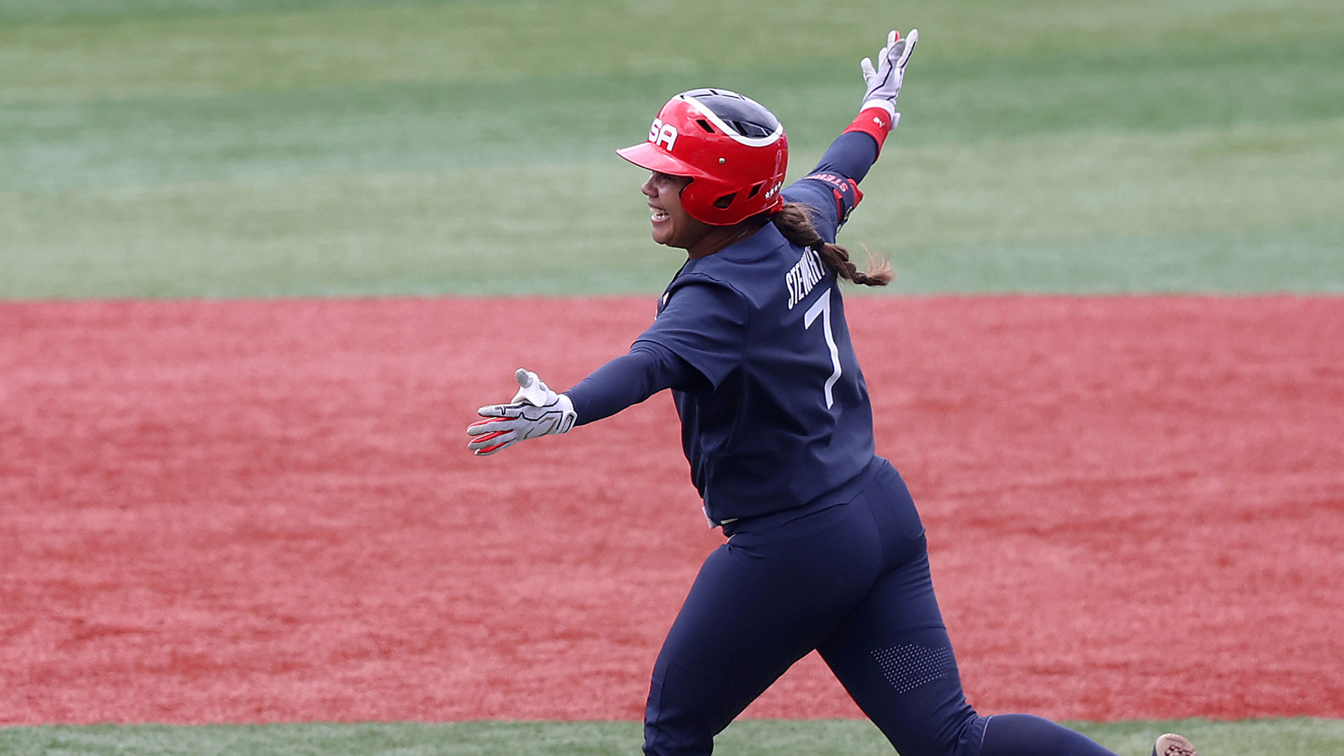 Team Usa Softball Improves To 5 0 With Walkoff Against Japan Nbc Boston