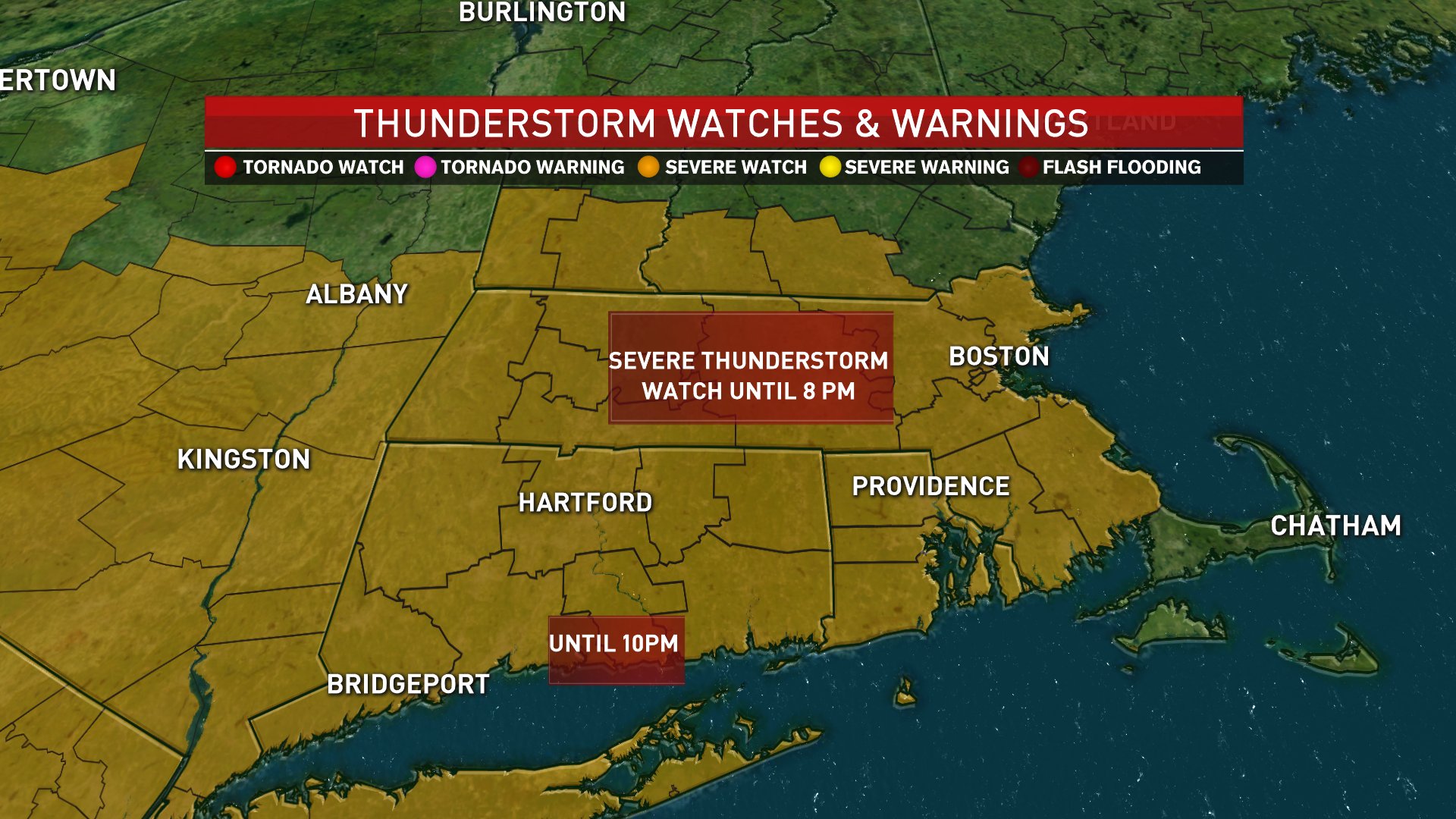 Severe Thunderstorm Watch, Warnings For Massachusetts, New Hampshire ...