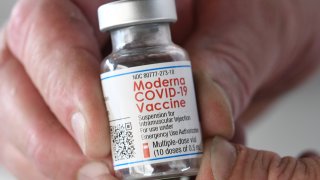 The Moderna COVID-19 vaccine.