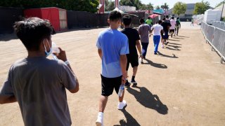 emergency shelter for migrant children