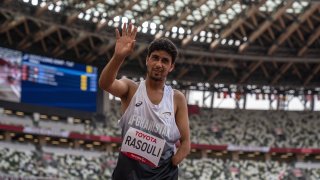 Hossain Rasouli of Team Afghanistan Paralympics