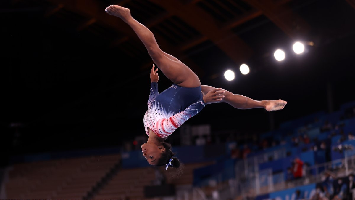 Olympics Celebrities React to Simone Biles’ Balance Beam Routine NBC