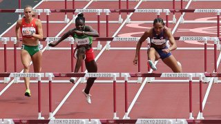 Follow along with results and highlights from each event as the heptathlon unfolds in Tokyo.