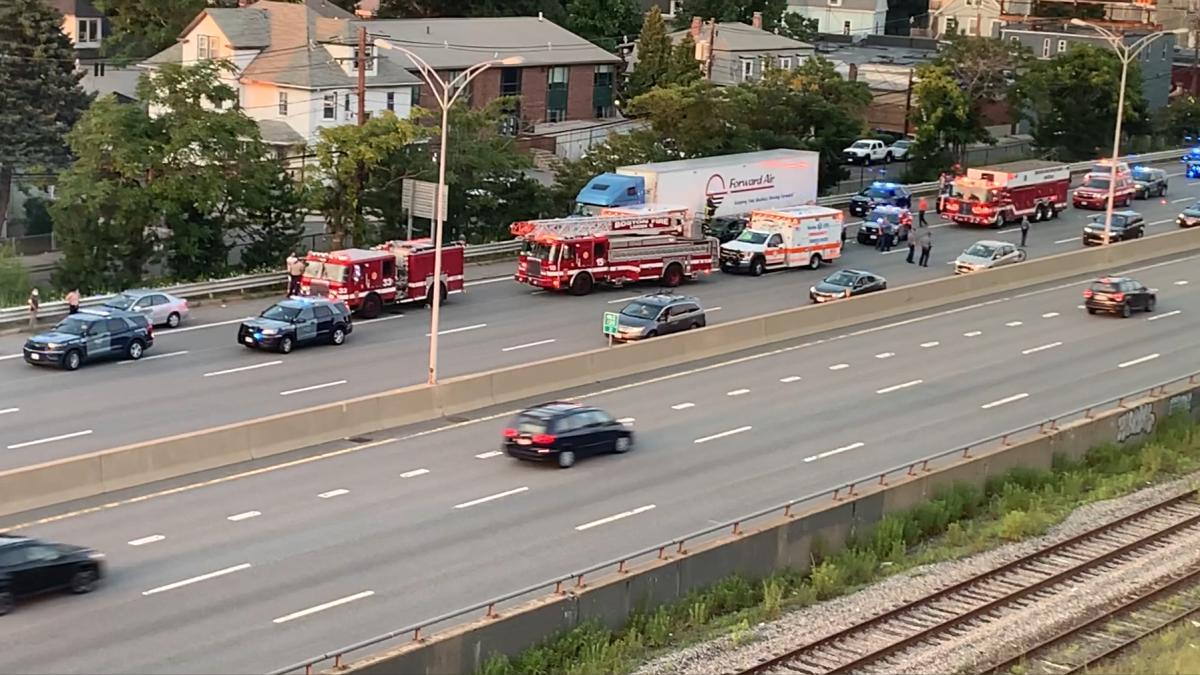 Mass Pike Crash In Brighton Person Dies State Police Say Nbc Boston