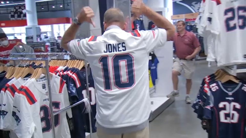 Patriots ProShop - Mac Jones #10 Jerseys are available now at the