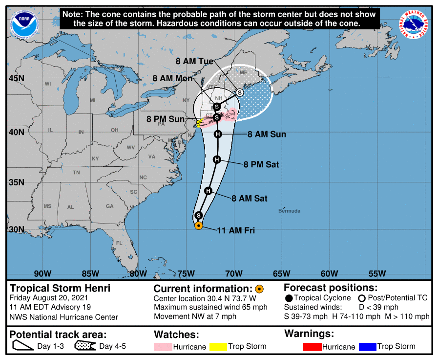 henri hurricane track henri hurricane track