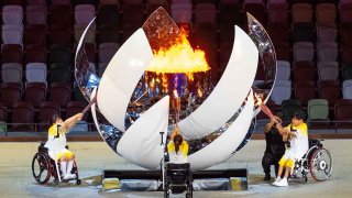 Tokyo Paralympics Flame