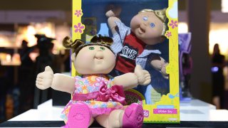 A Cabbage Patch Kids doll