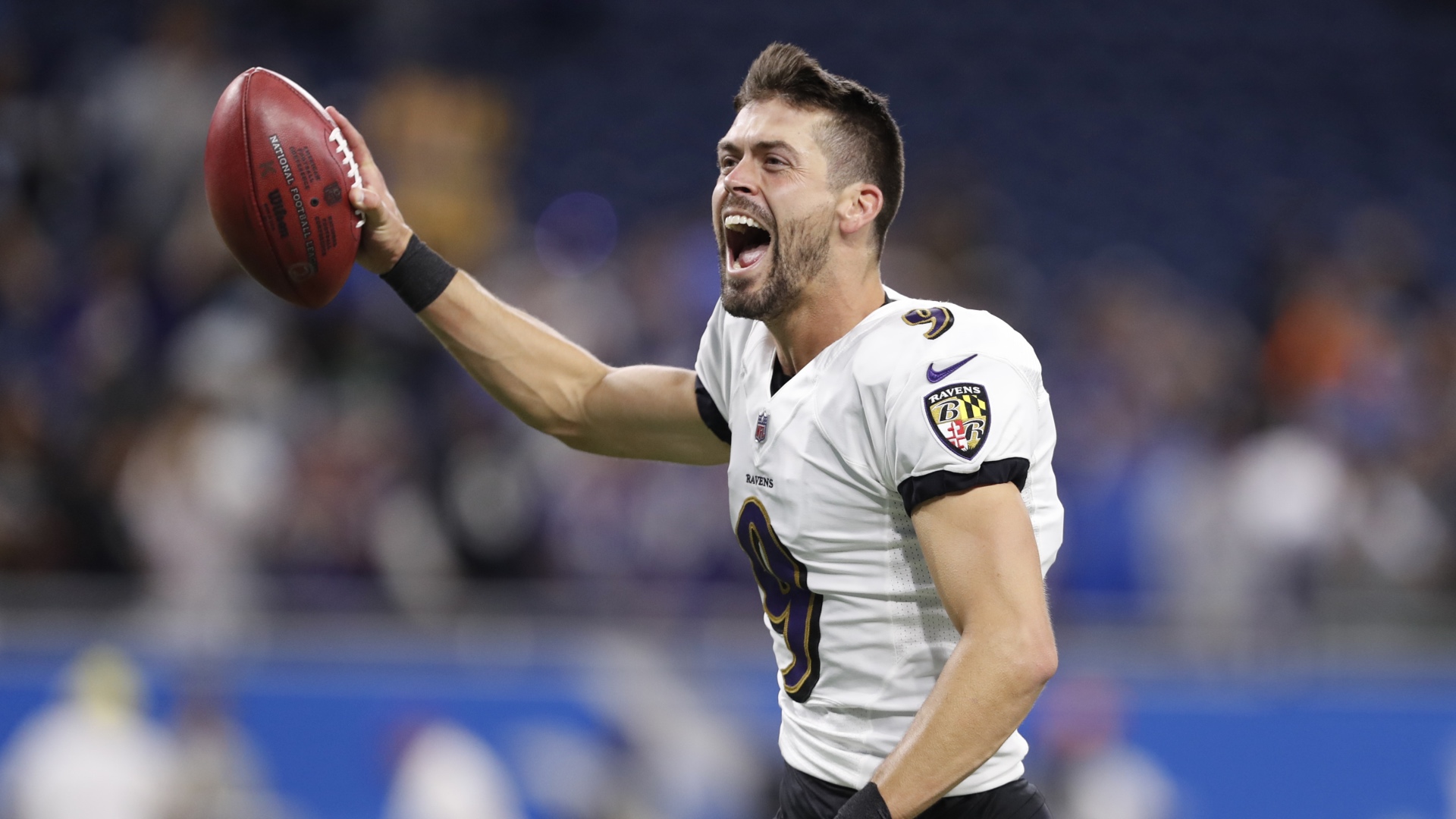 Ravens Justin Tucker uses his head as vaccination for NFL kicking plague   Sporting News