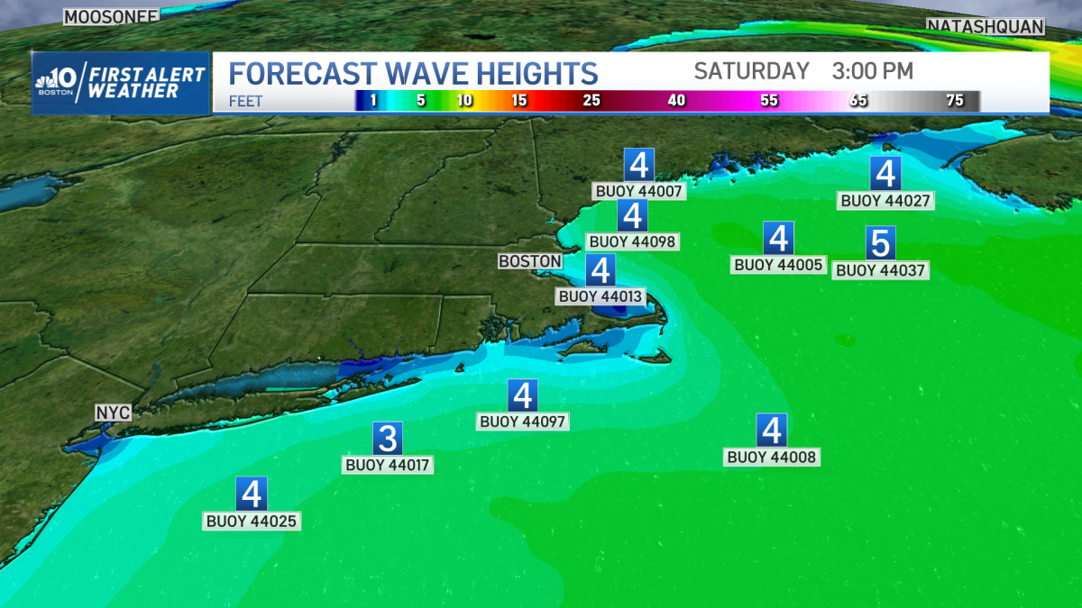 Fresh Air Friday With Scattered Showers, Dangerous Rip Currents NBC