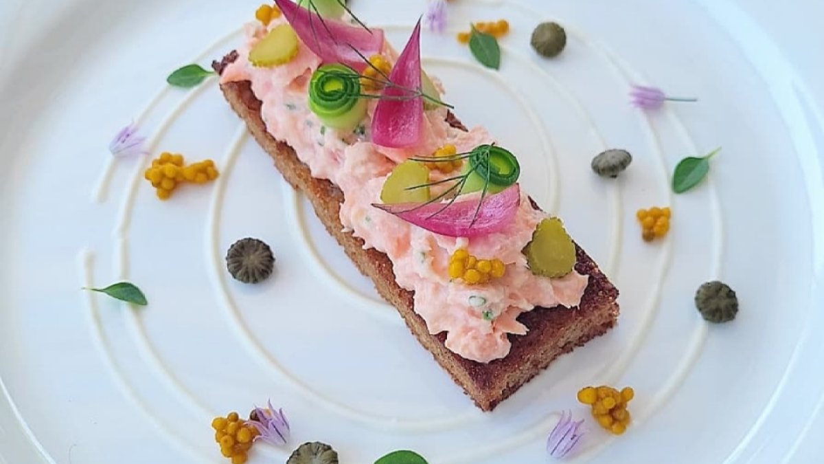 Chef Oli Harding’s Trout Rillette NBC Boston