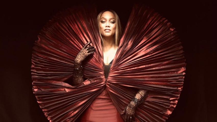 Tyra Banks' ‘DWTS' Dress Goes Viral