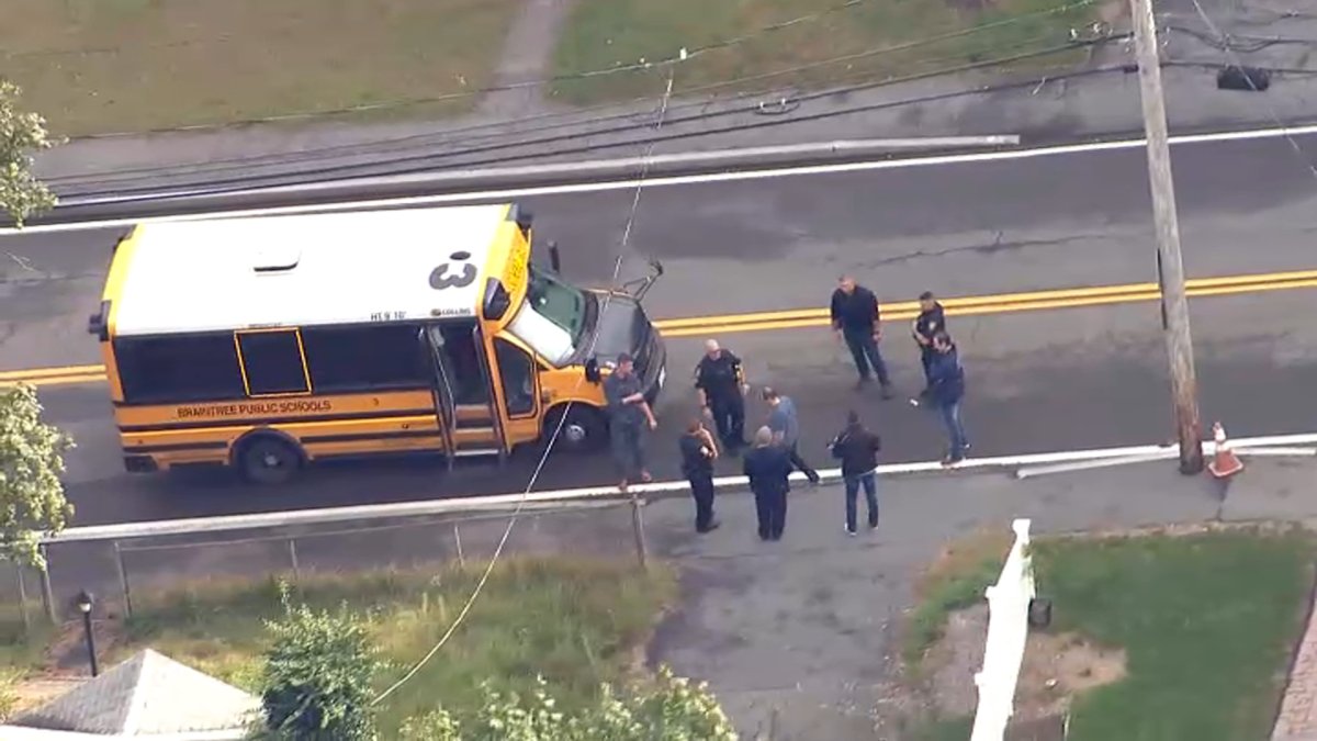 Child 11 Hit By School Bus In Braintree Police Say NBC Boston