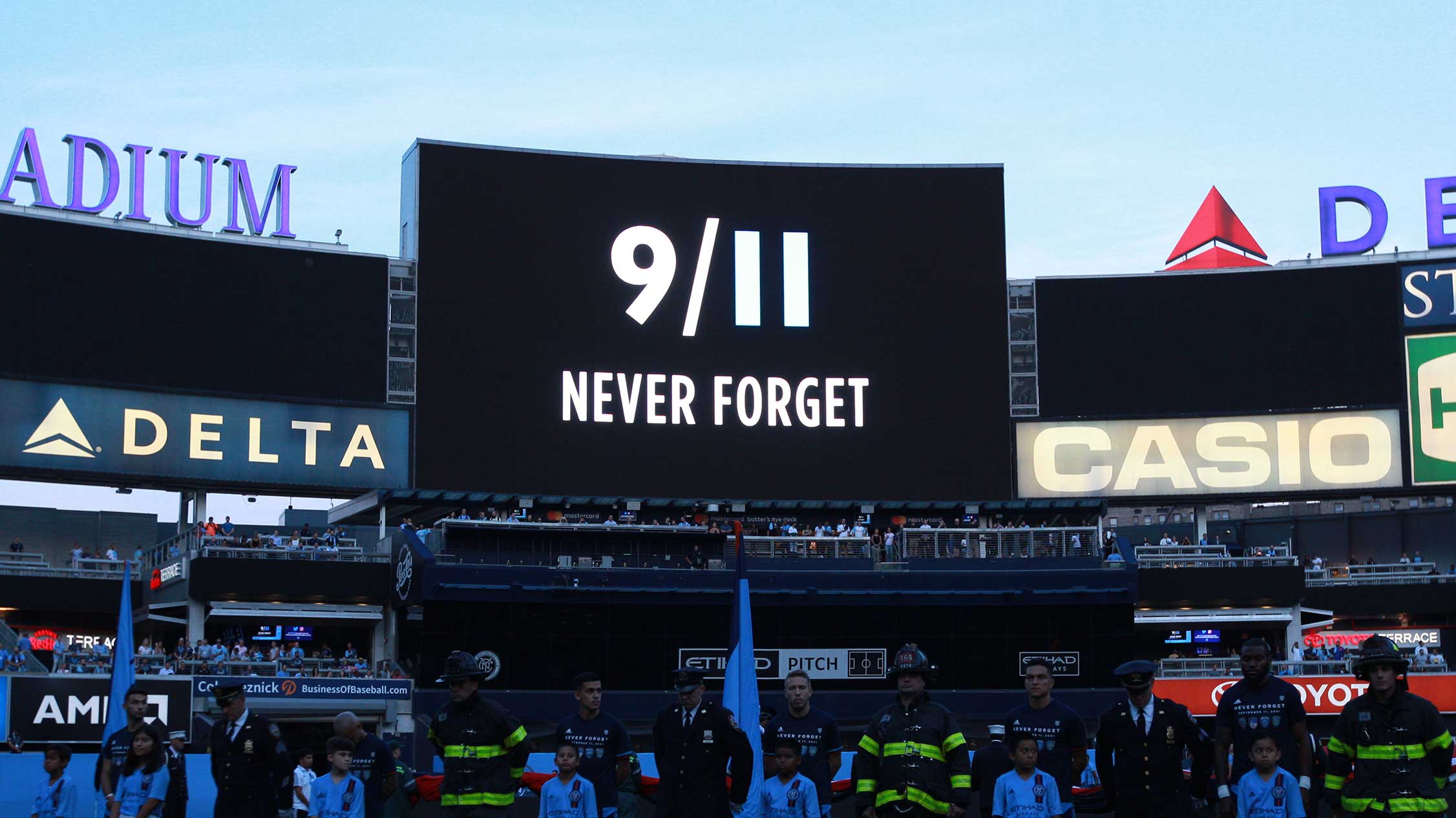 Mets, Yankees and more pay tribute on 9/11 20th anniversary