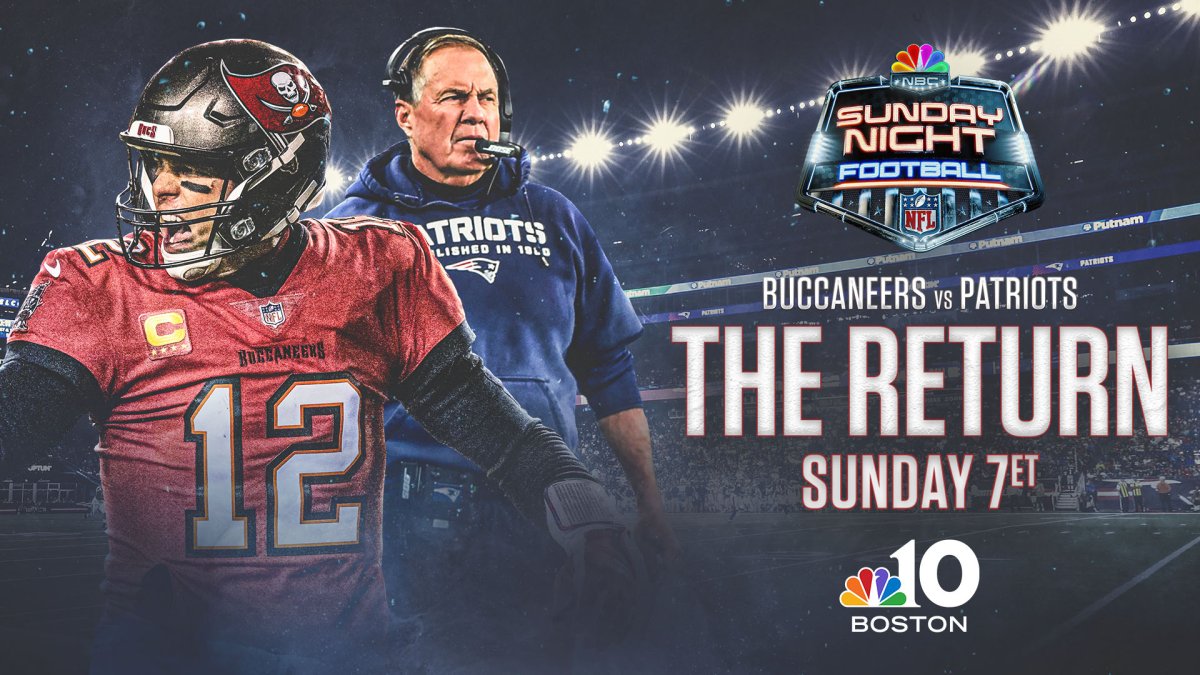 How to Watch Patriots Vs. Buccaneers on Sunday Night Football