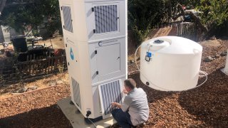 make water out of the air california