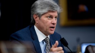 Rep. Jeff Fortenberry, R-Neb., speaks as Secretary of State Mike Pompeo appears before a House Appropriations subcommittee hearing on budget on Capitol Hill, Wednesday, March 27, 2019, in Washington.