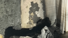 Burnt Hoverboard found at site