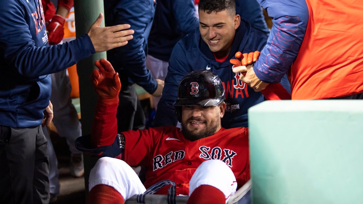 Red Sox belt two grand slams, even up American League Championship Series  with Astros - The Globe and Mail
