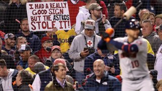 Red Sox: Fans Accuse Astros of Cheating in 'WhistleGate' – NBC Boston