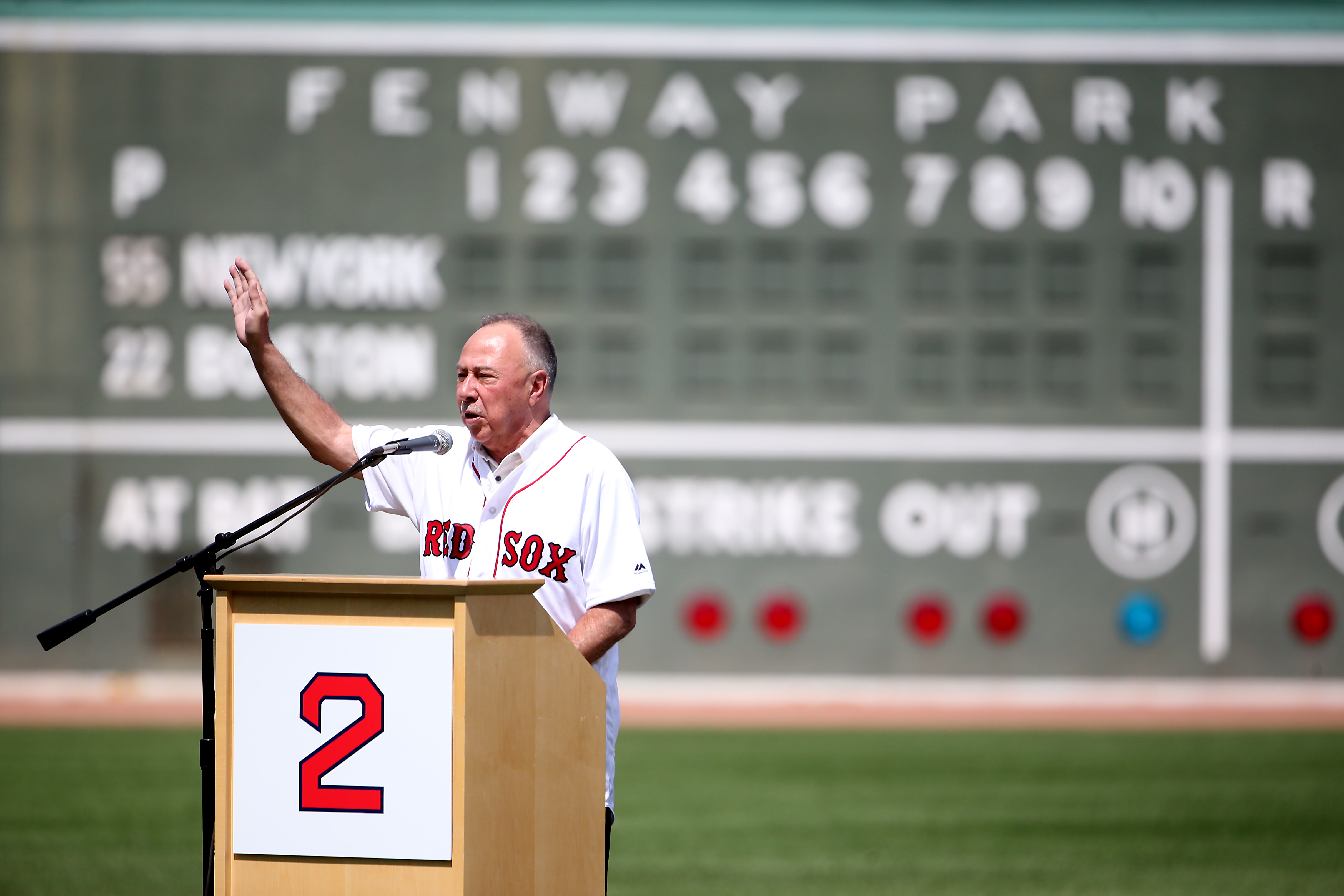 Check Out Jerry Remy Commemorative Patches Given To Red Sox Media